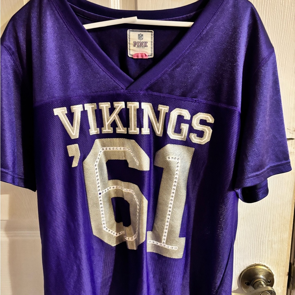 PINK Victoria's Secret Vikings Jersey